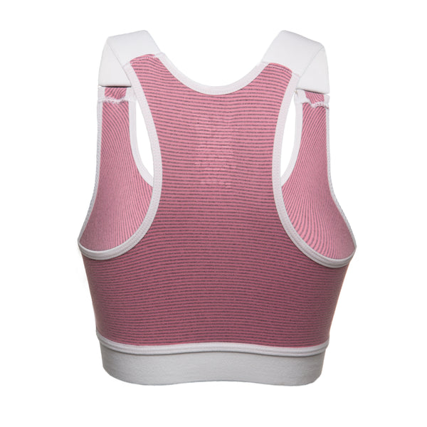 Surgical Support Bra - Pink & Gray