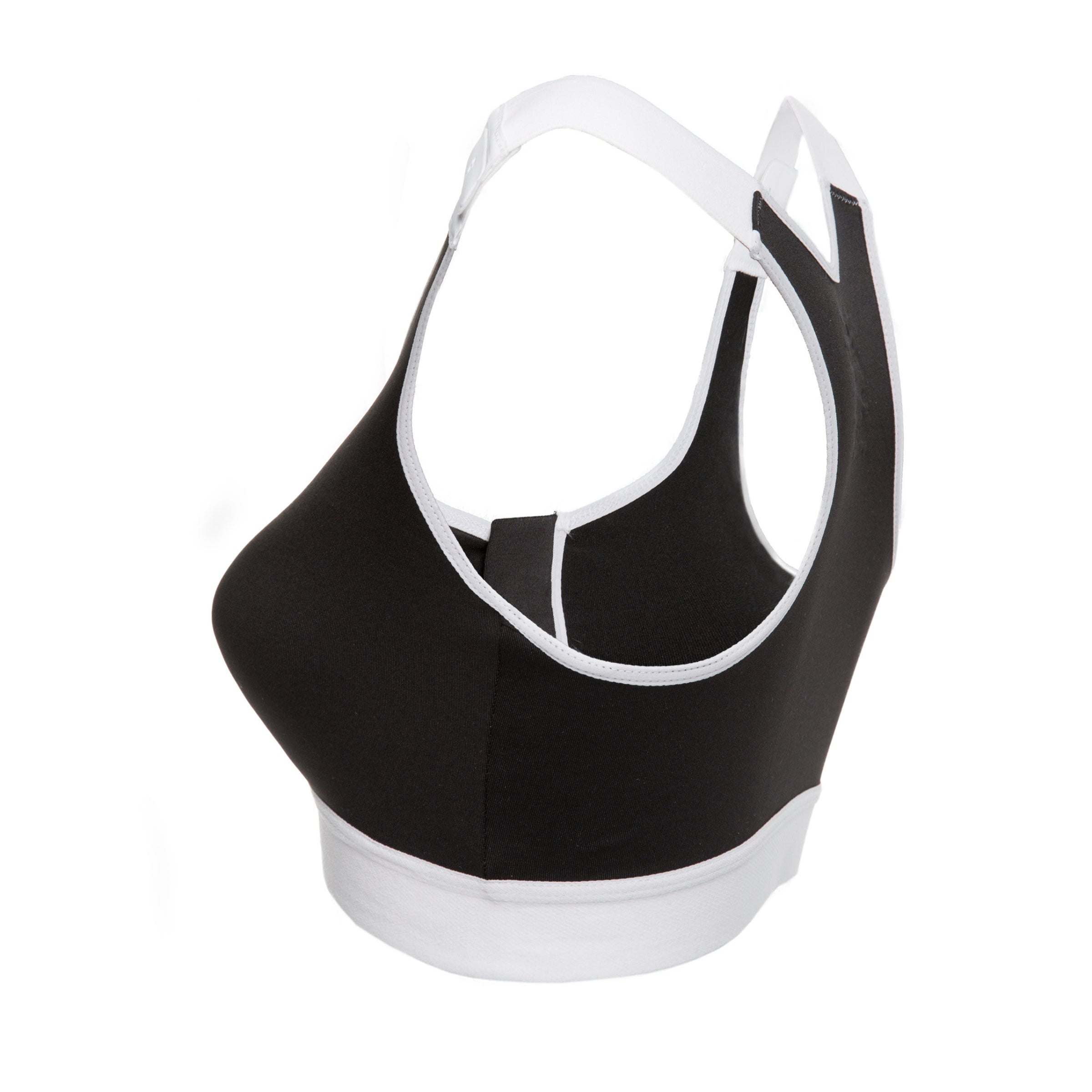 Surgical Support Snap Bra - Black