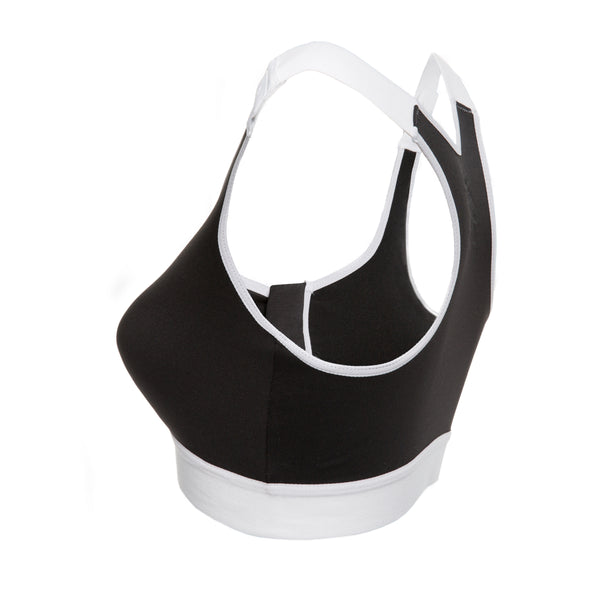 Surgical Support Snap Bra - Black