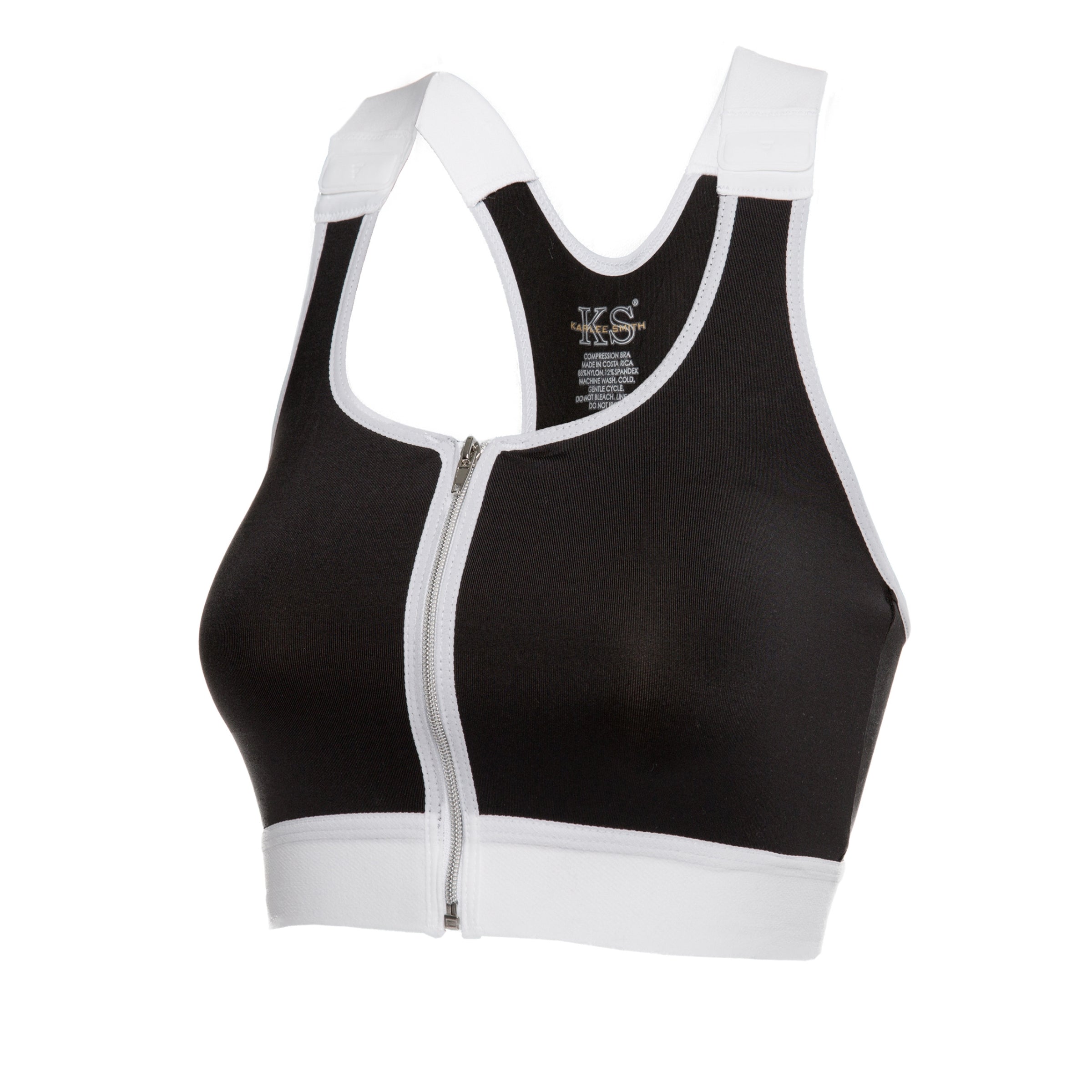 Surgical Support Snap Bra - Black