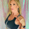 Support Bra - Black & Silver