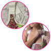 Surgical Support Snap Bra - Green Floral