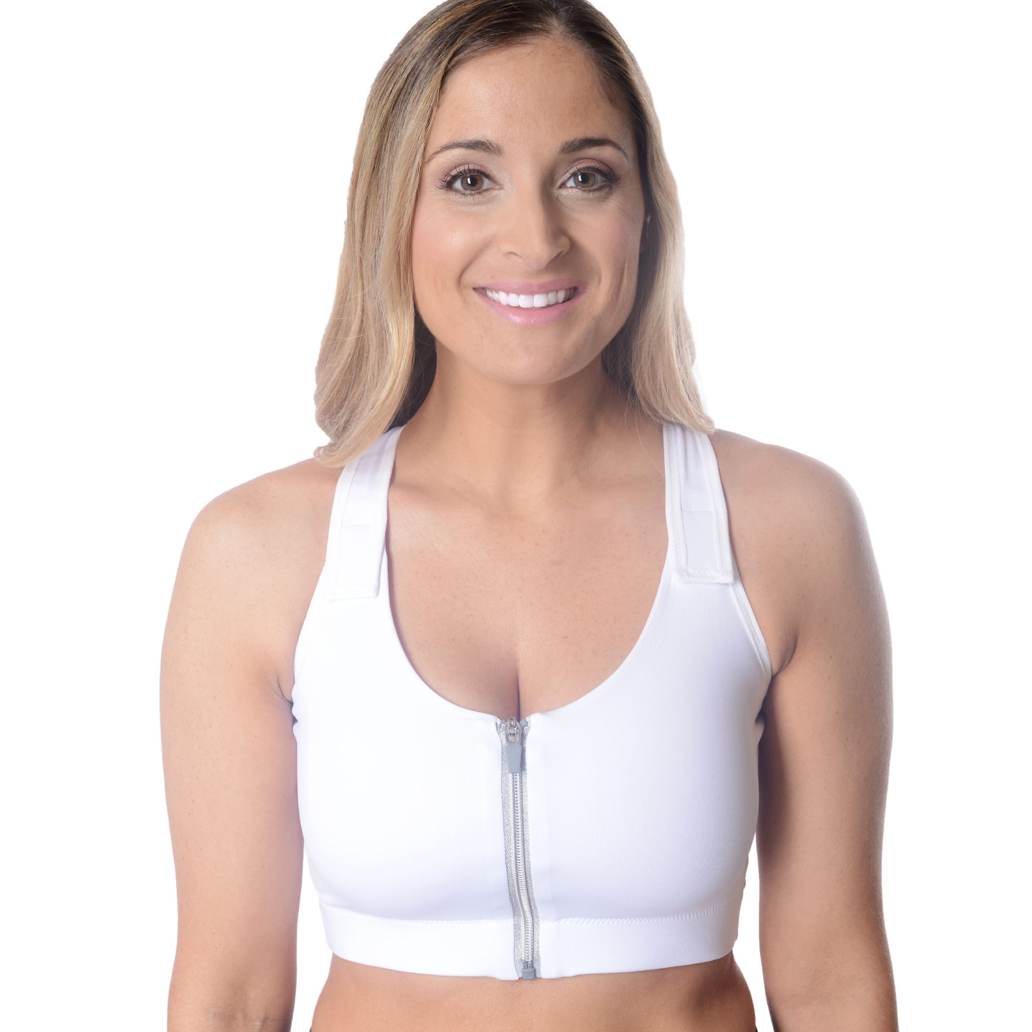 Medical Post-Op Comfort Bra - White