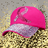 Breast Cancer Bling Hat