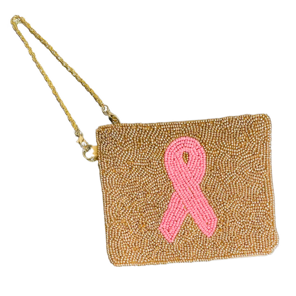 Breast Cancer Bling Bag