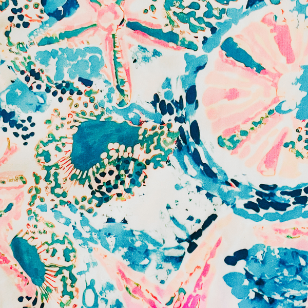 Compression Sports Bra - High Impact - Ocean Blue