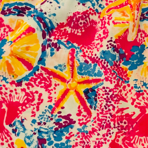 Compression Sports Bra - High Impact - Coral Reef