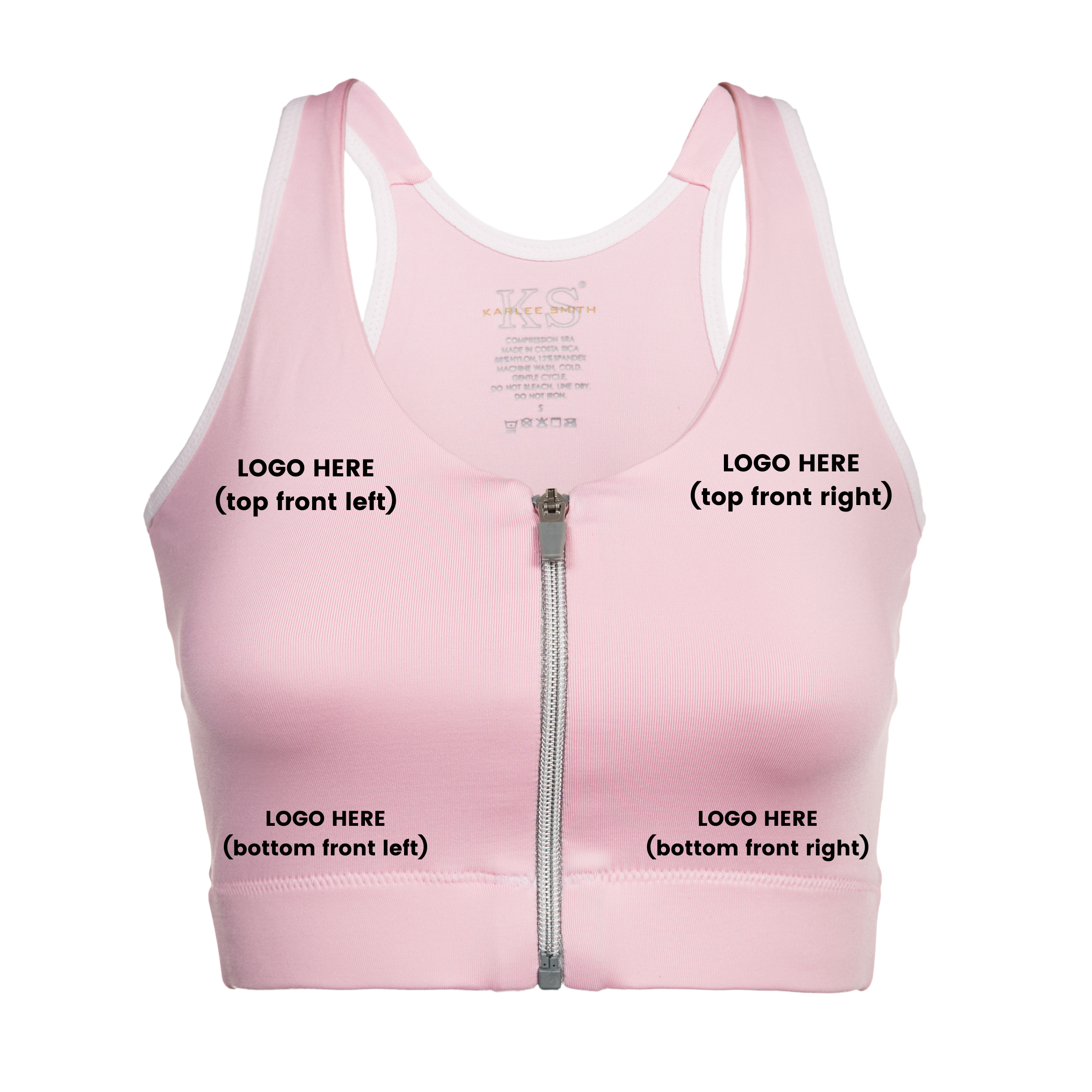 Medical Customized Post Op Bra - Pink