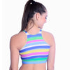 Sports Bra - Multicolor Stripe