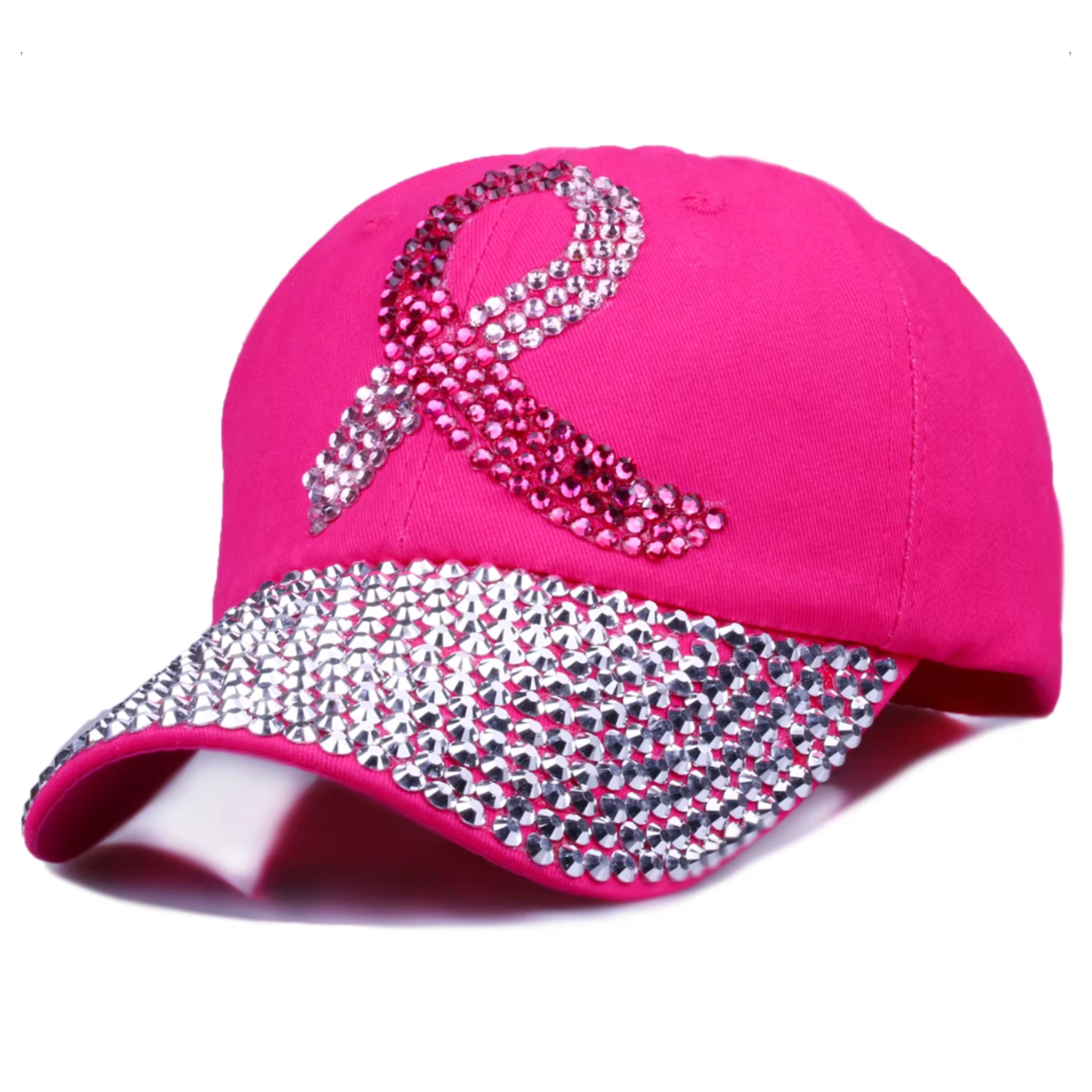 Breast Cancer Bling Hat