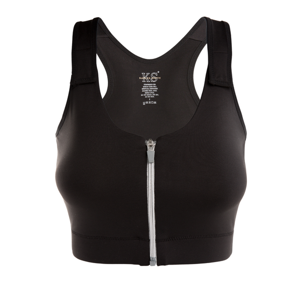 Black Post-Op Comfort Bra